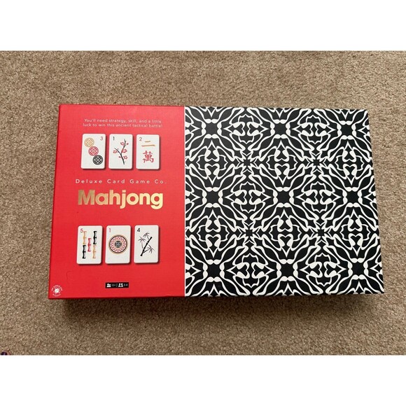 Mahjong Game SEALED Brand New in Box Deluxe Card Game Co. Family Night Tiles - Picture 1 of 4